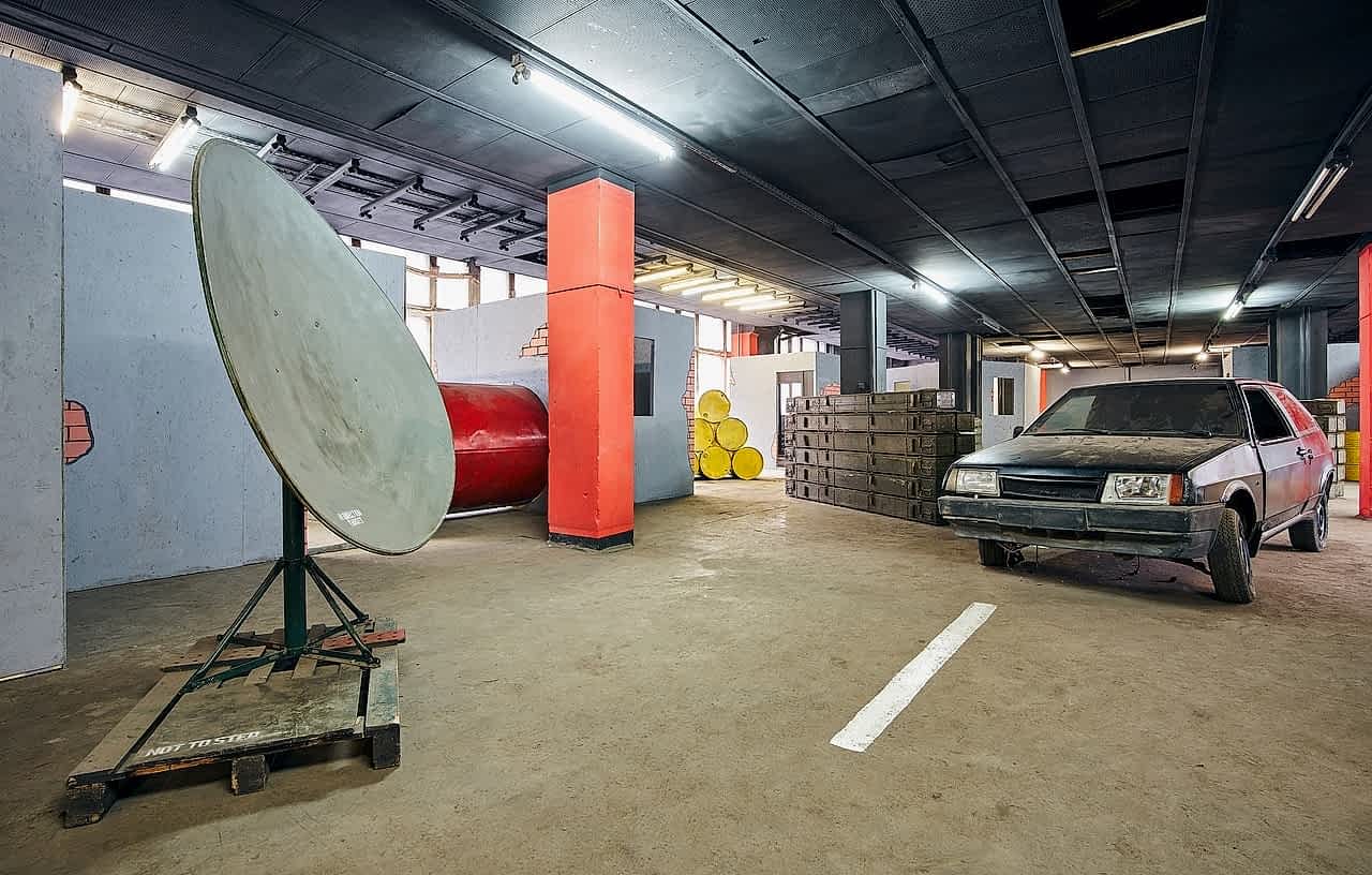 Полигон Арена, лазертаг Сталкер